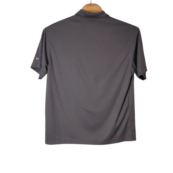 Nike Dri-Fit Polo Shirt‎ Size XXL Play On Graphics Embroidered Gray - Picture 3 of 6